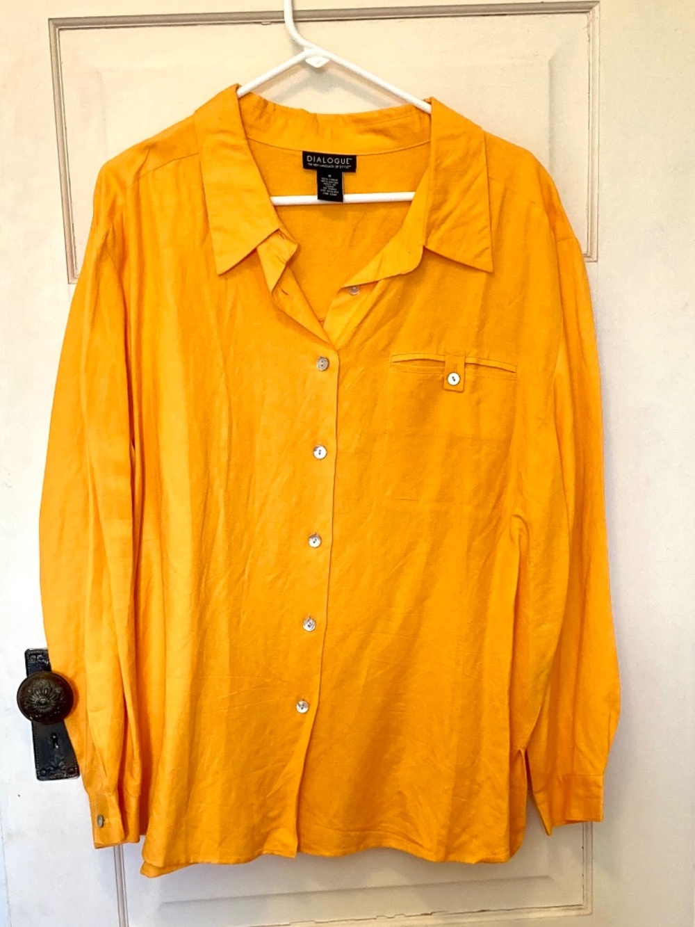 Dialogue Linen Shirt 1x